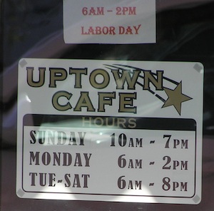 Uptown Cafe Labor Day 2011